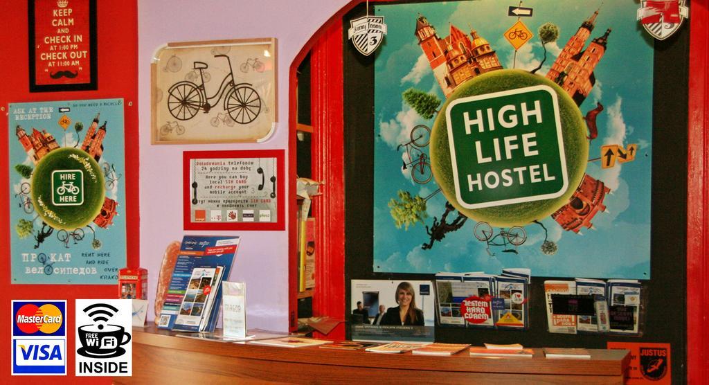 High Life Hostel Krasków Eksteriør bilde